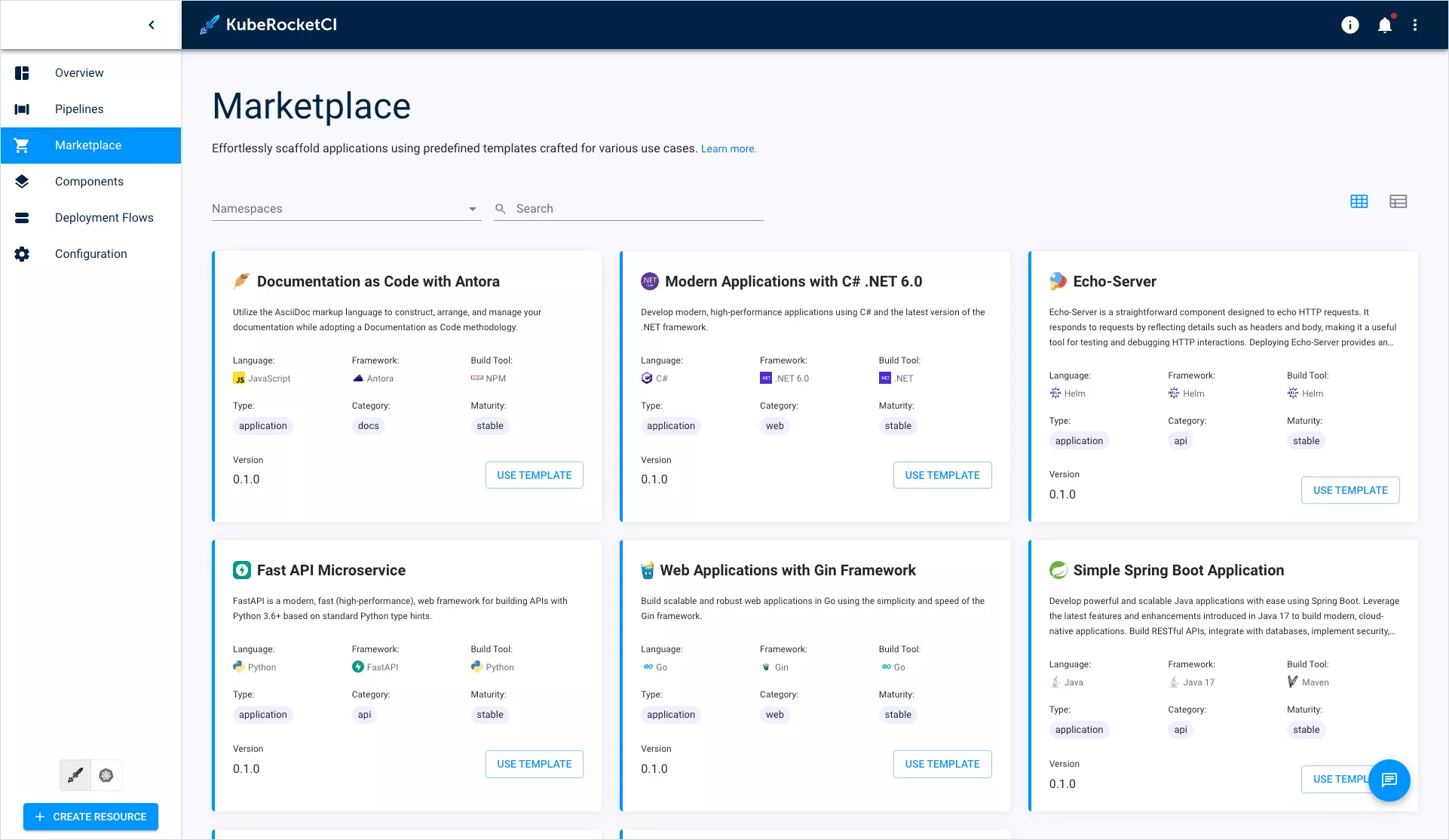 Kube Marketplace