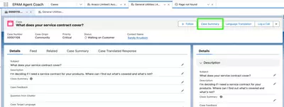 case summary