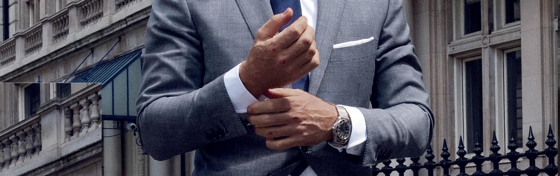 James Bond wearing OMEGA watch