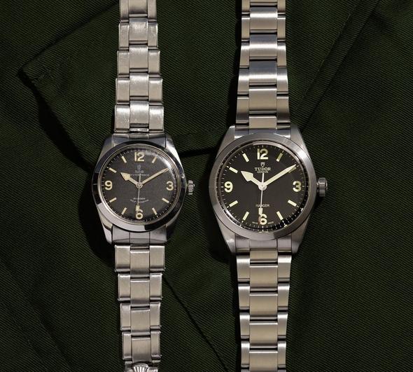 Tudor Oyster Prince and Ranger watch