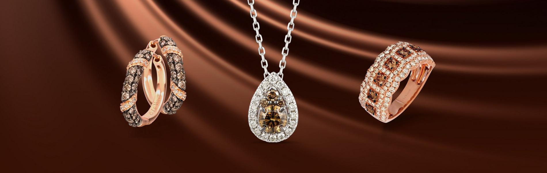 Le Vian chocolate diamond jewellery