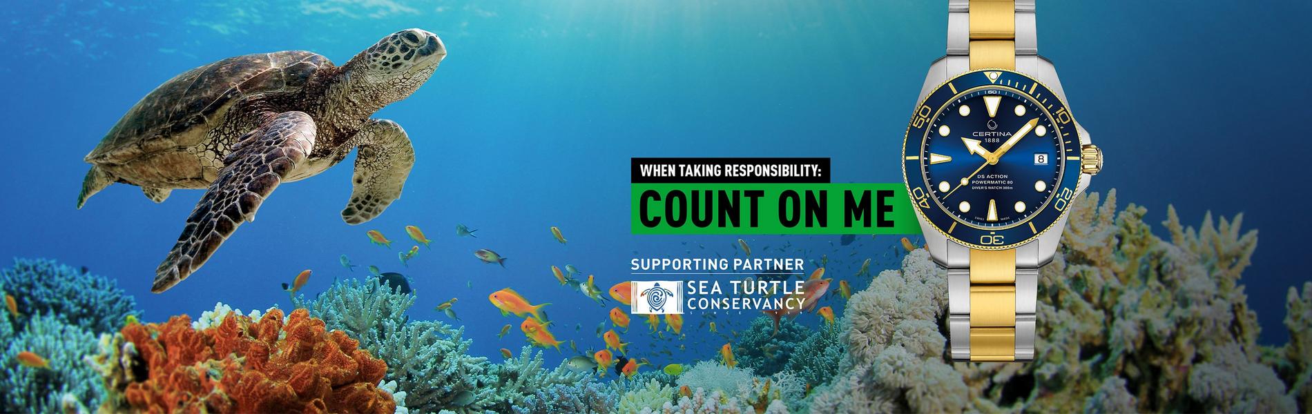 Certina and the Sea Turtle Conservancy: Every Minute Counts - Ernest Jones