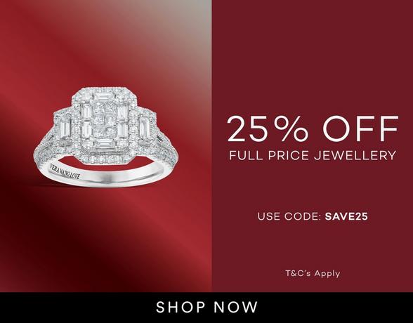 Save 25% on full price Jewellery at Ernest Jones
