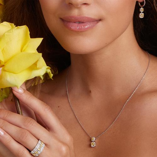 Le Vian necklace, ring and earrings