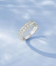 Diamond Eternity Rings at Ernest Jones - now up to 50% off