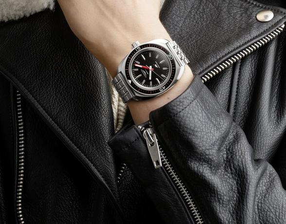 Man wearing Longines Ultra-Chron Bracelet Watch