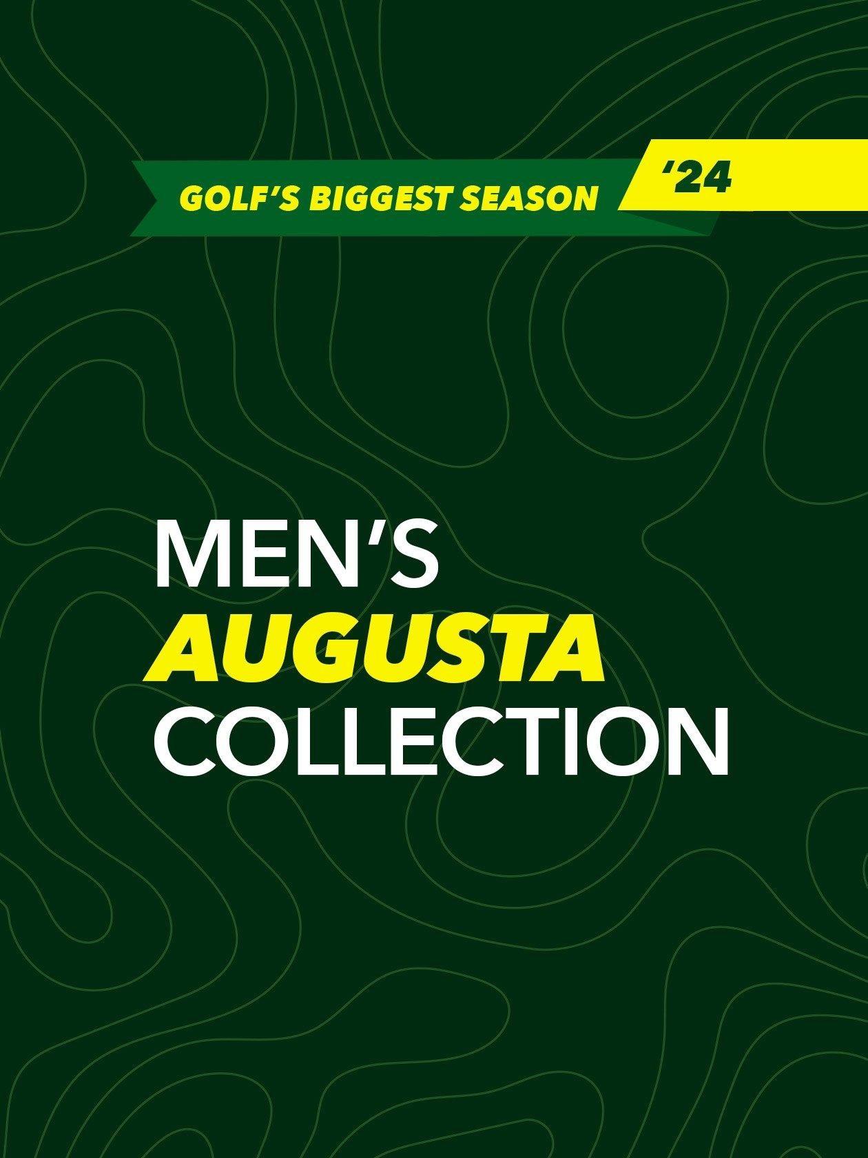 the cover of the men's augusta collection