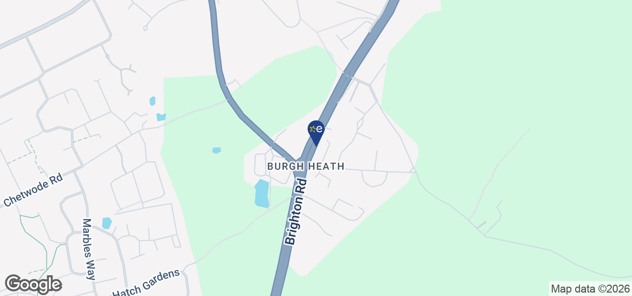 Map showing location of 21st Century Service