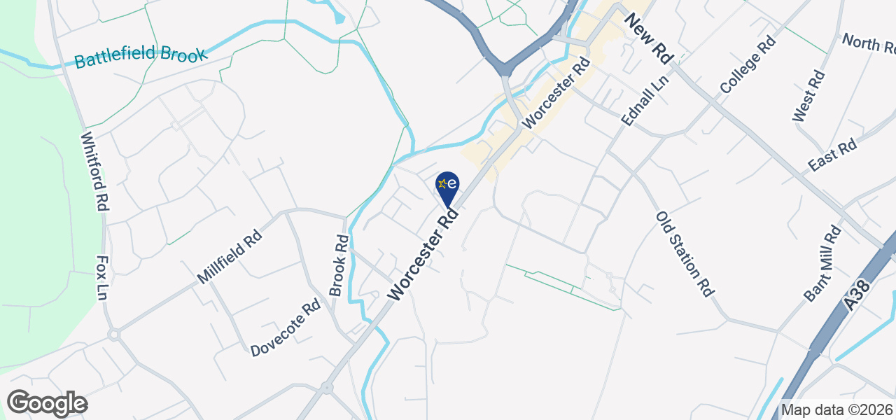 Map showing location of A E Chapman & Co Ltd T-A Bromsgrove Domestic