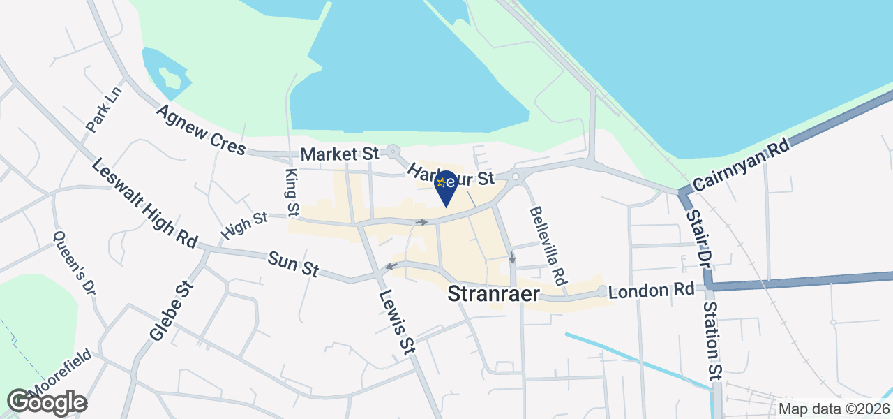 Map showing location of A Mckenzie & Sons
