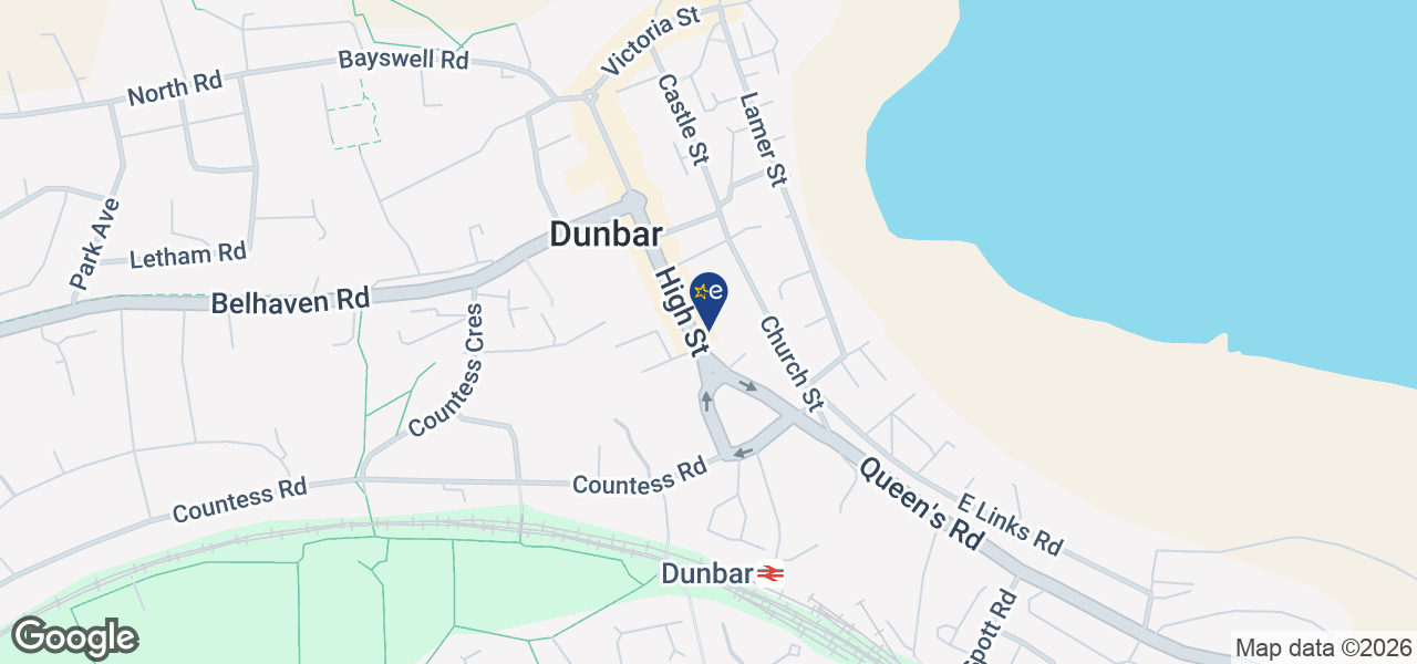 Map showing location of A N Dodds Electrical