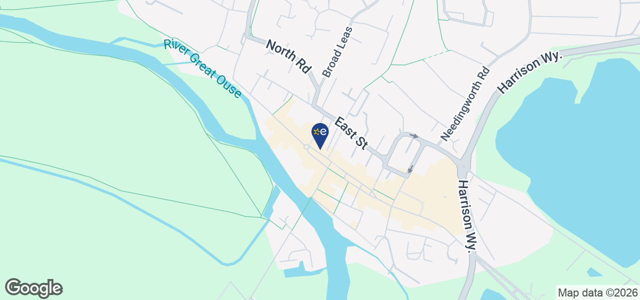 Map showing location of Adams Cook & Pearce Ltd - St Ives