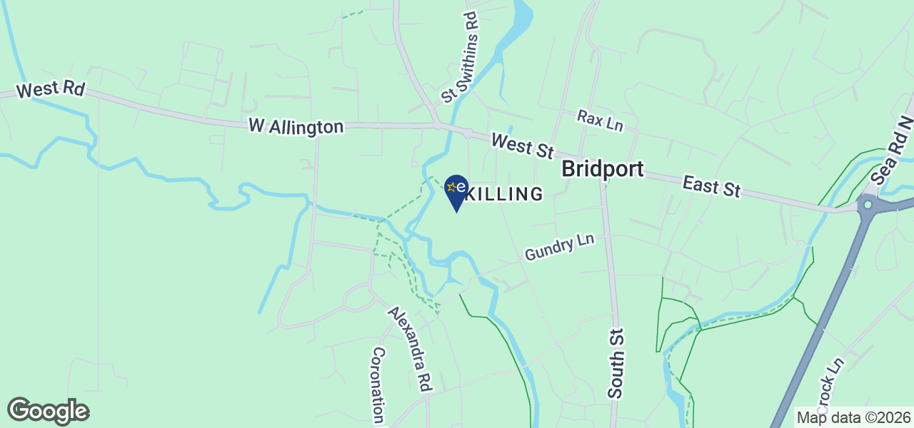 Map showing location of Burwoods Domestic Appliances Ltd