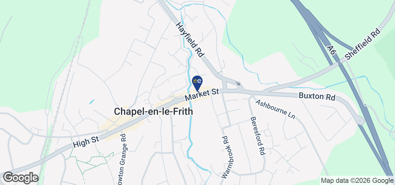 Map showing location of Bywaters