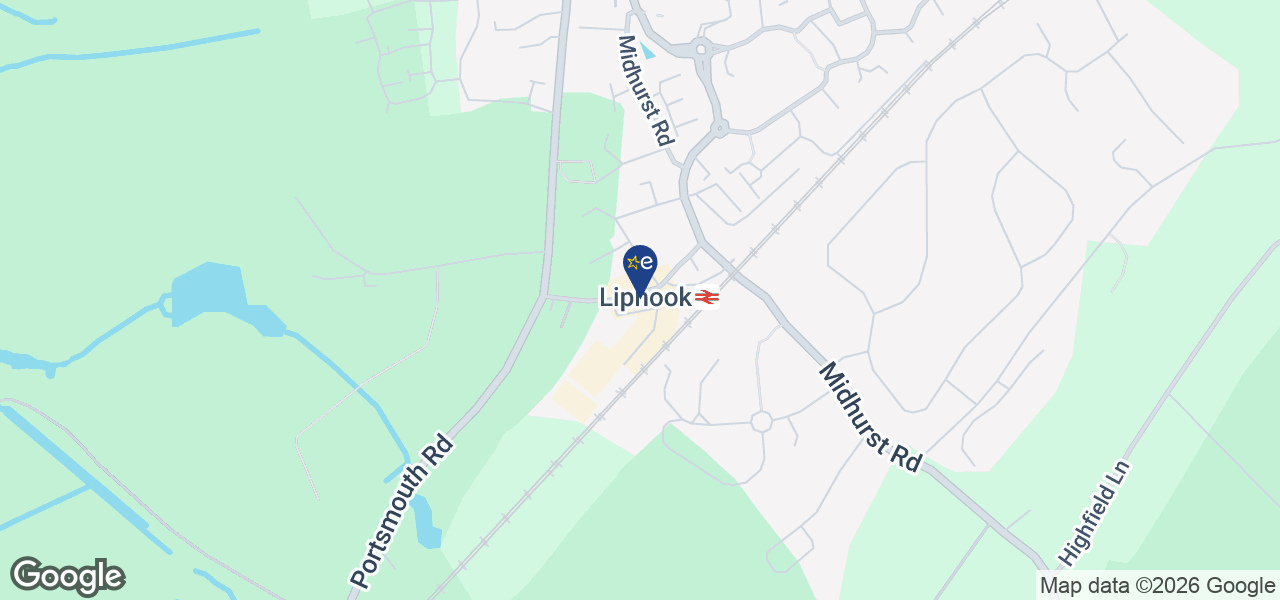 Map showing location of C J Hampshire - Liphook