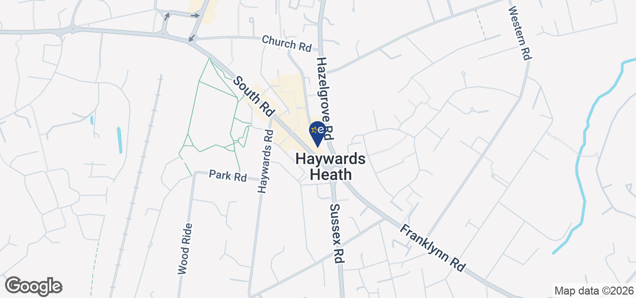 Map showing location of Carters - Haywards Heath