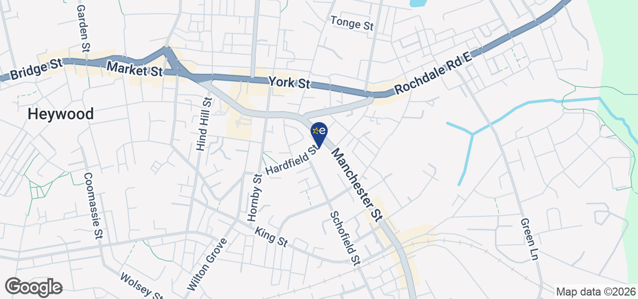 Map showing location of Crawford Domestic Appliances Ltd