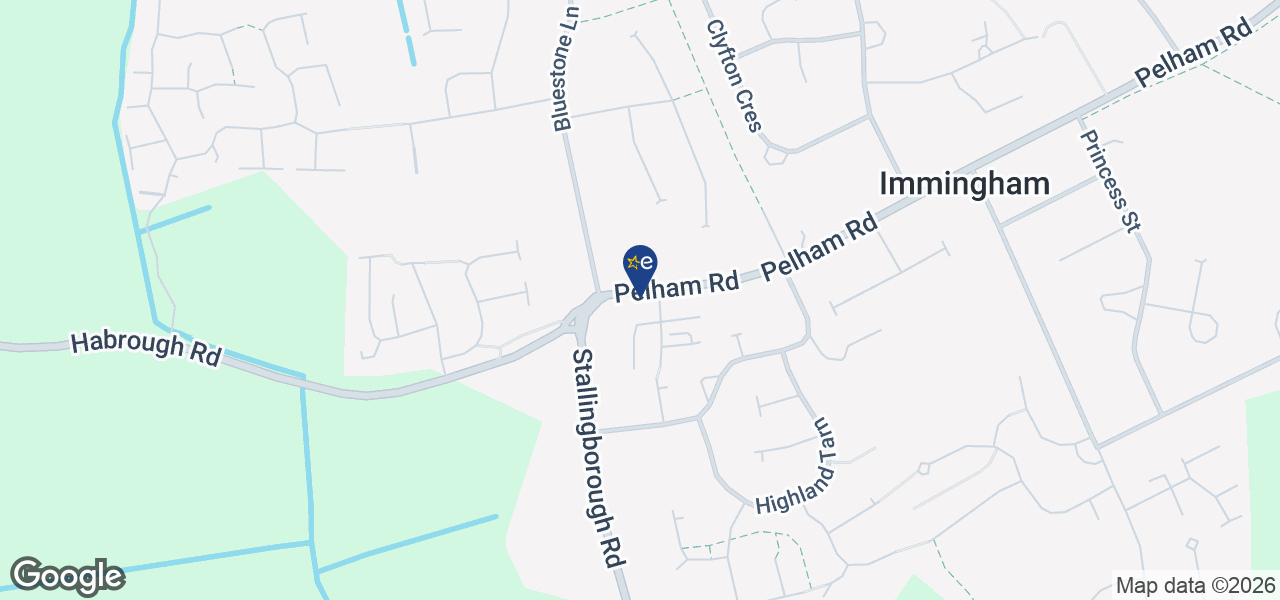 Map showing location of David Bury- Immingham