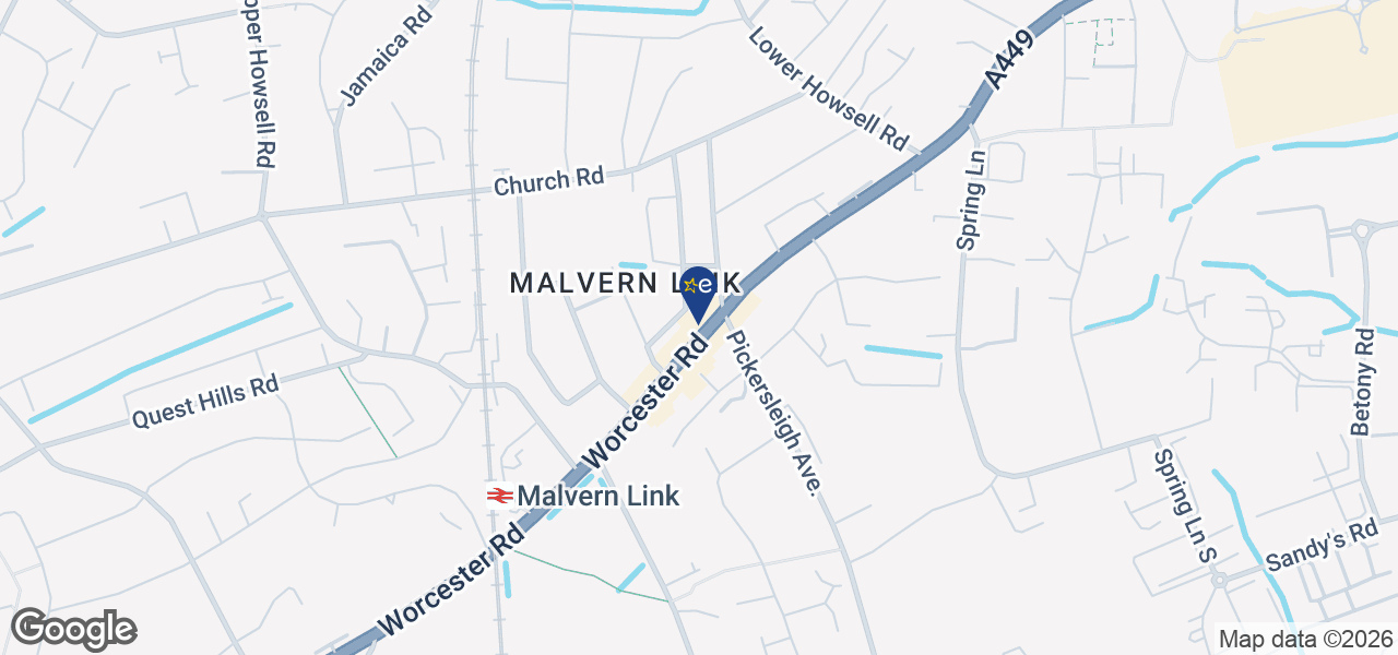 Map showing location of Express TV Services Ltd
