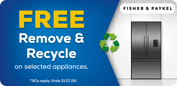 B2B Promo Block - 01.06-31.07 Fisher & Paykel Free Remove & Recycle - 869db81wd