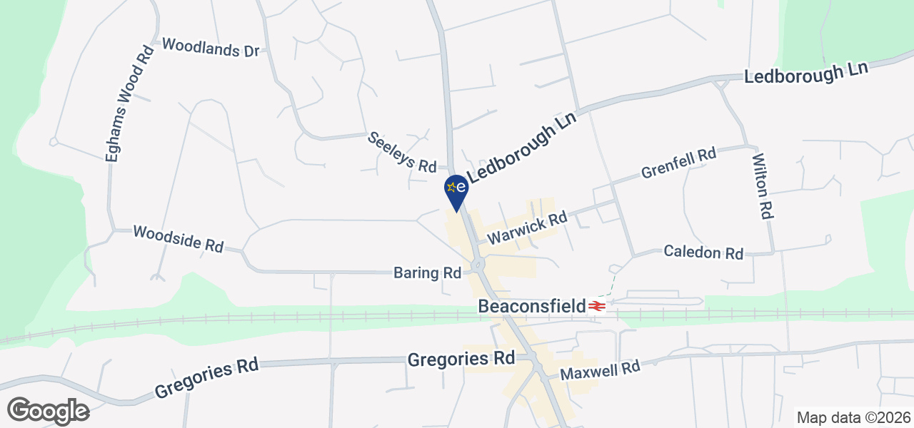 Map showing location of Fields Domestic Appliances - Beaconsfield