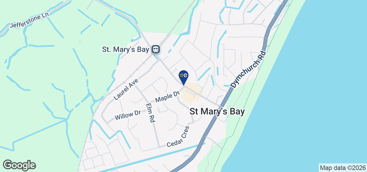 Map showing location of Foord Electrical Centre