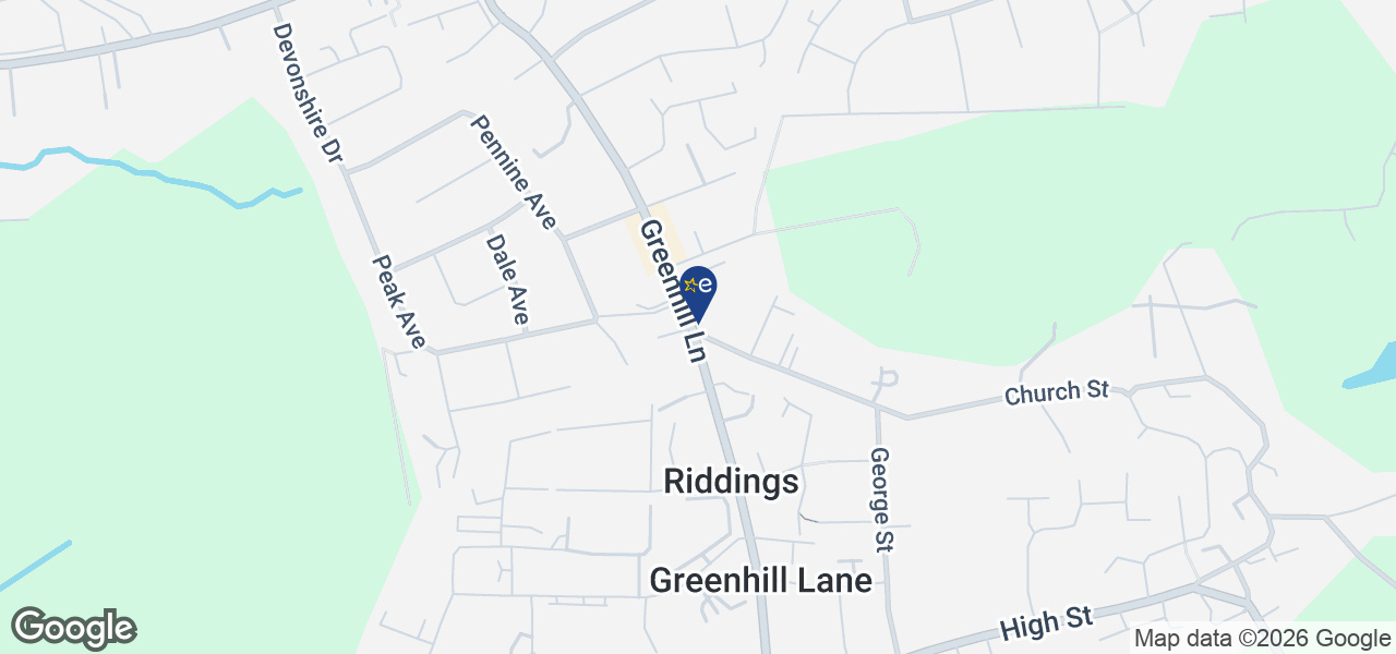Map showing location of Frank H Butlin Electricals