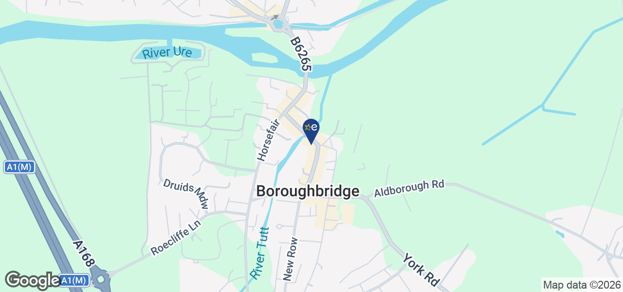 Map showing location of G Craggs Ltd - Boroughbridge
