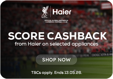 B2C Cat Advert - 15.04-13.05 Haier upto £100 Cashback - 869crb3c9