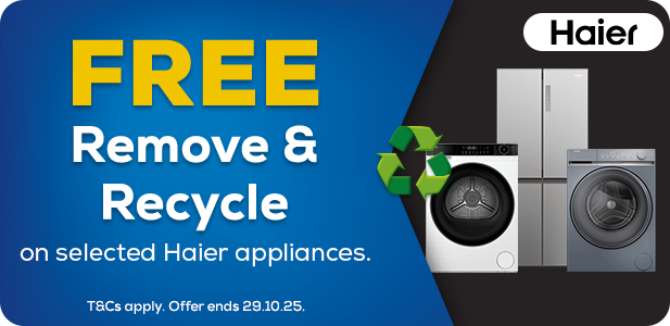 B2C Promo Block - 29.10 Haier Free Remove & Recycle - 869ajm44q
