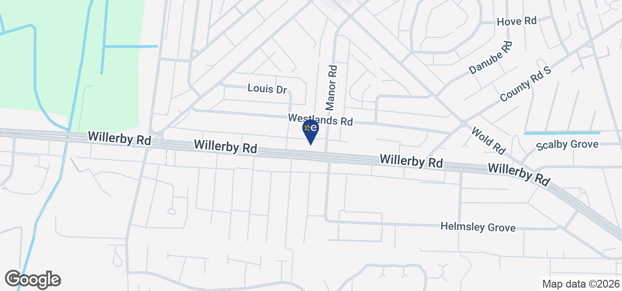 Map showing location of Hanson Electrical - Willerby Road