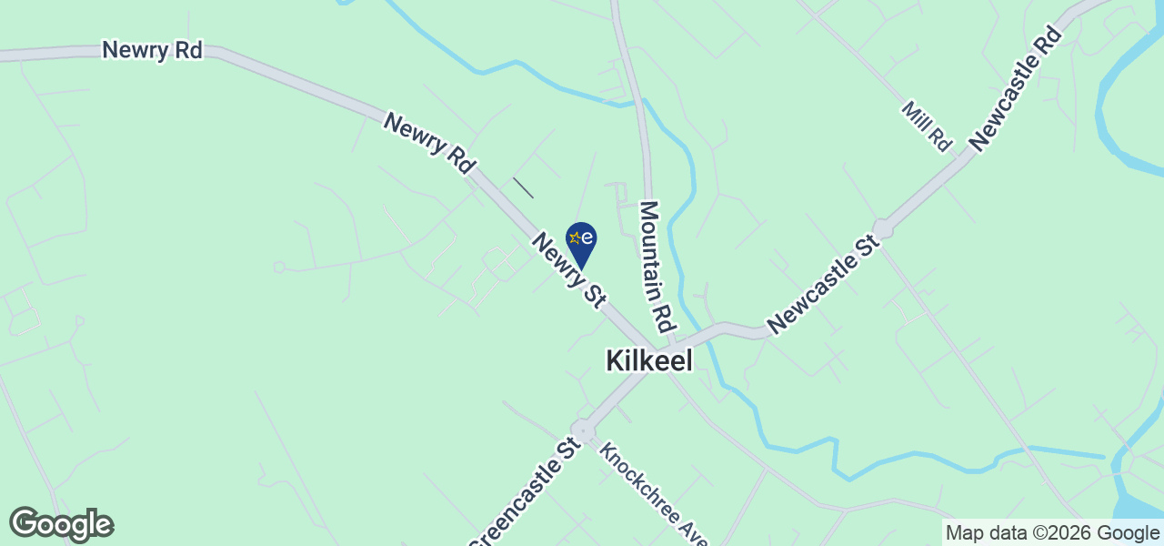 Map showing location of Hardy's of Kilkeel Ltd