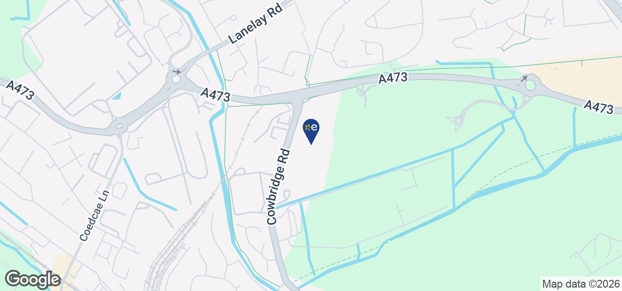 Map showing location of Leekes - Pontyclun