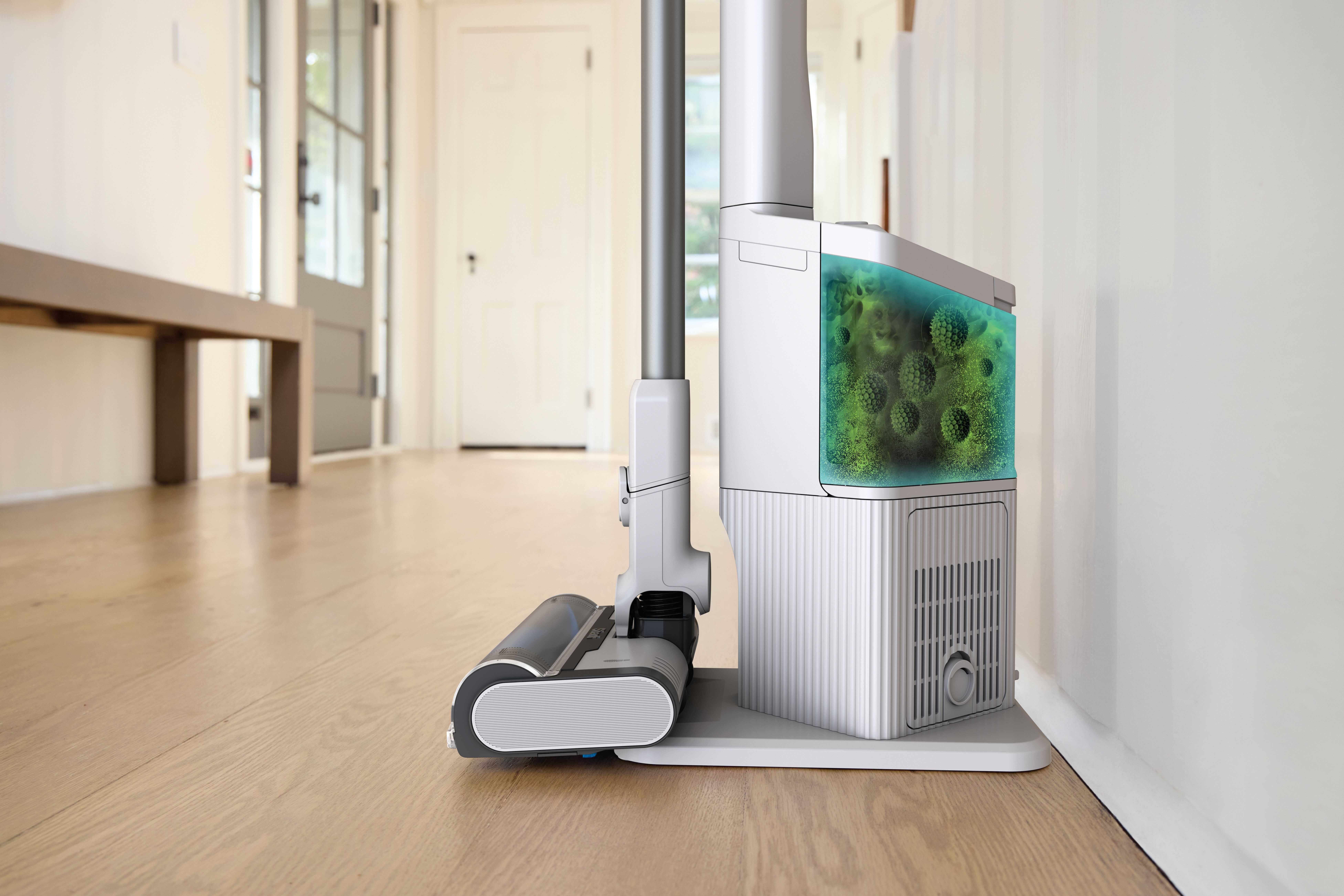 Shark Brand Page Auto Empty Tech Image