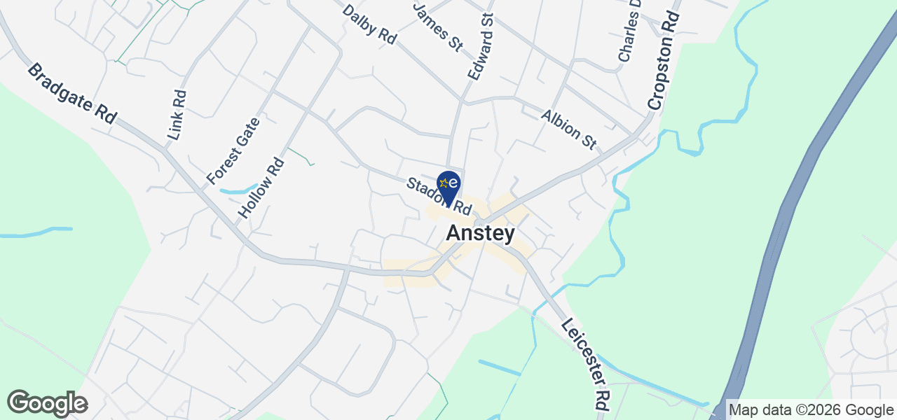 Map showing location of Keith Smith (Anstey) Ltd