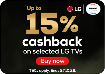B2C Cat Advert - 07.10-27.10 LG up to 15% Cashback - 869f870jq