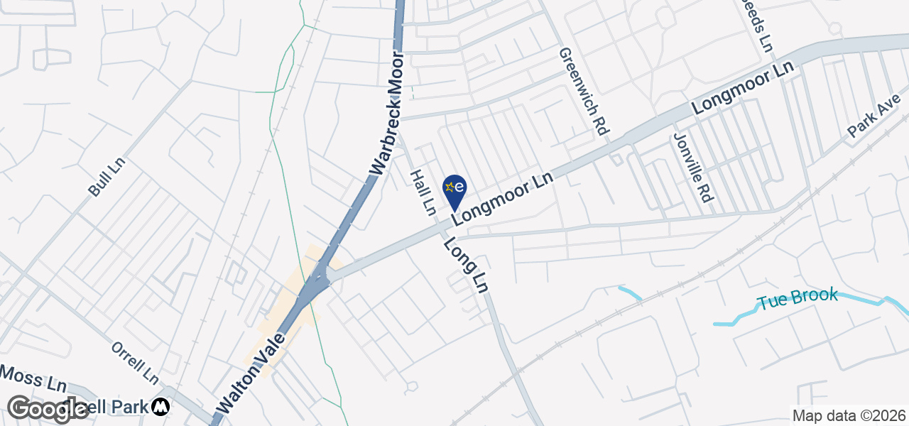 Map showing location of Lunts Electrical