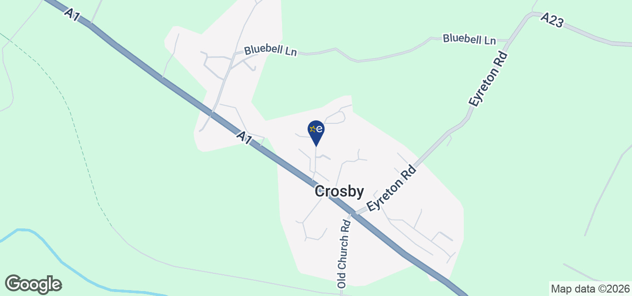 Map showing location of Marown Electricals