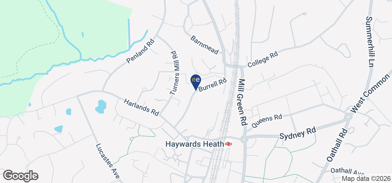 Map showing location of Optimum - Haywards Heath