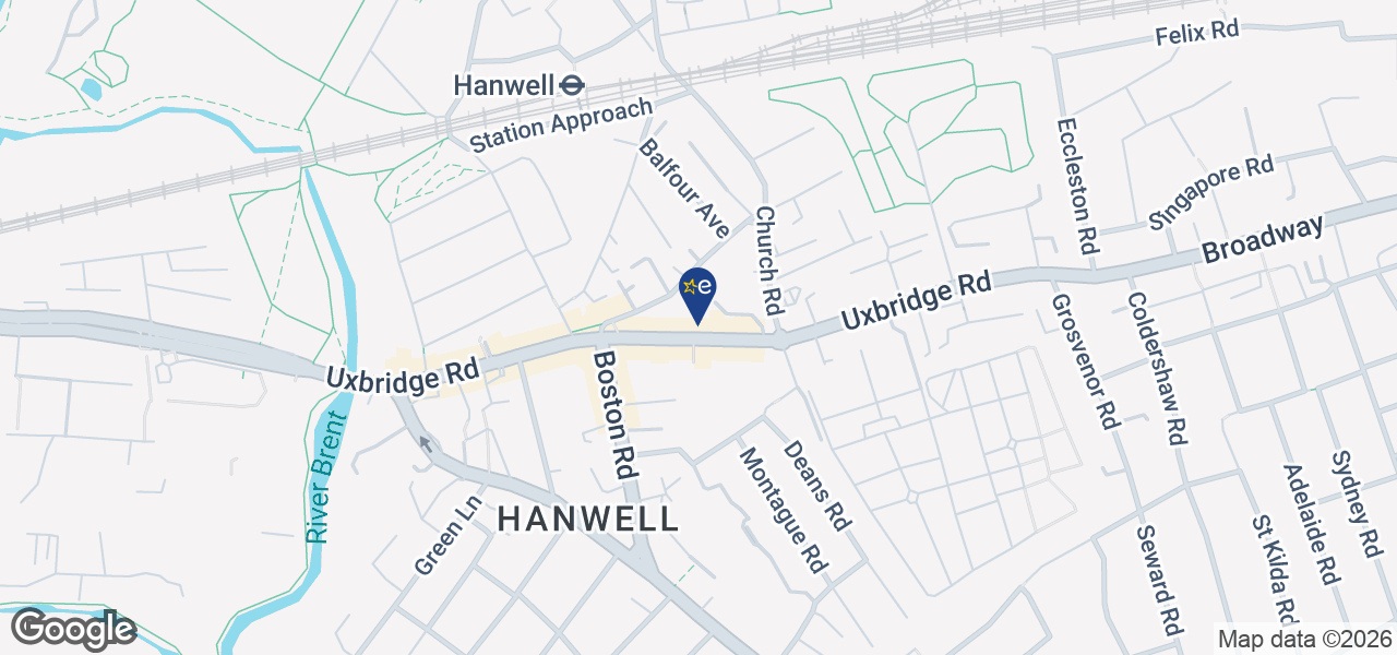 Map showing location of Paul Golf Audio Visual