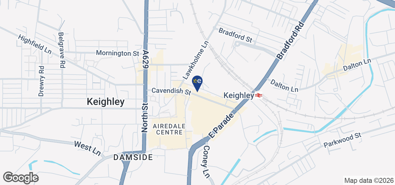 Map showing location of Pennine Plus