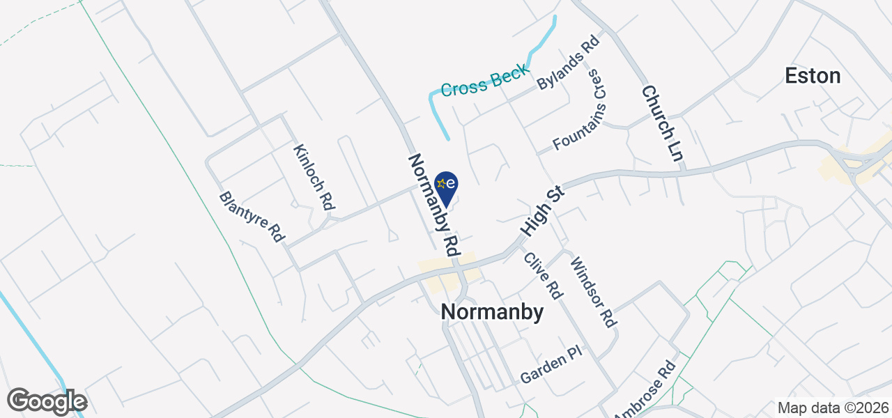 Map showing location of Pennywise Appliances Ltd