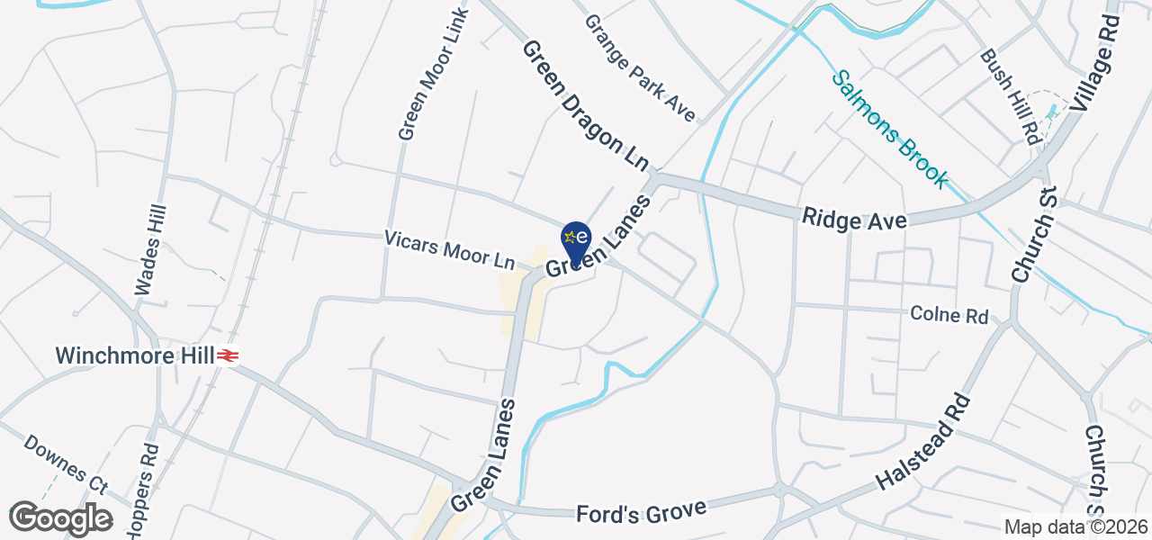 Map showing location of Pounds Ltd