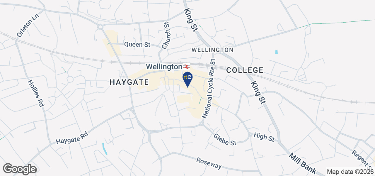 Map showing location of Power Point Stores Ltd - Wellington