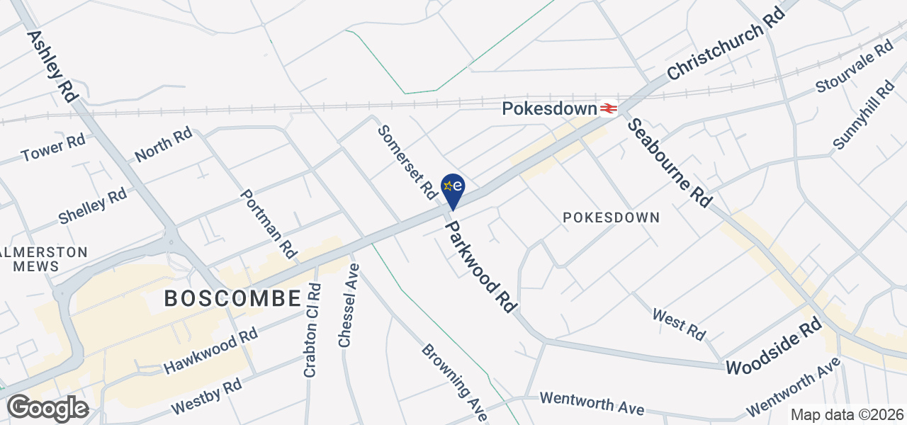Map showing location of George Fry