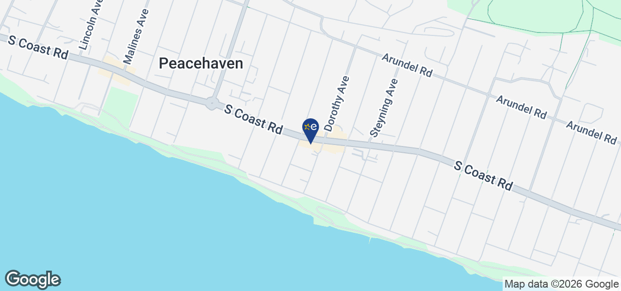 Map showing location of Q.D.A.