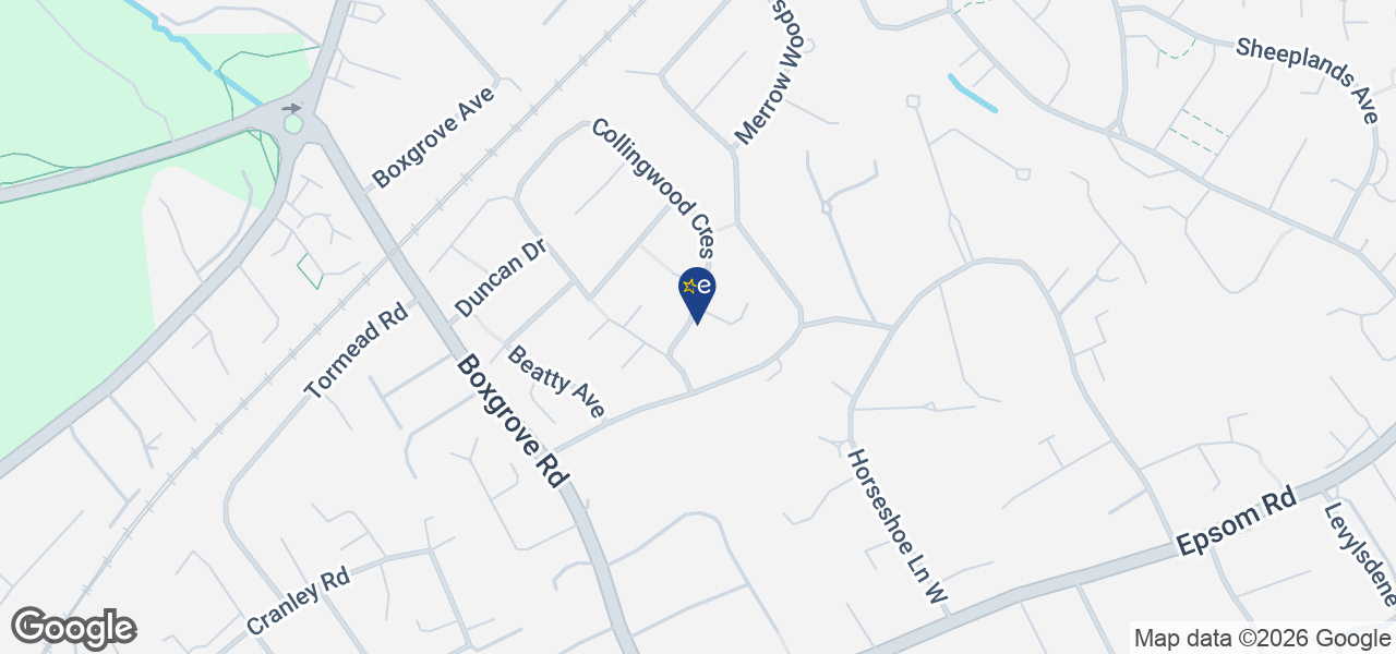 Map showing location of RSM Domestic Appliances - Guildford