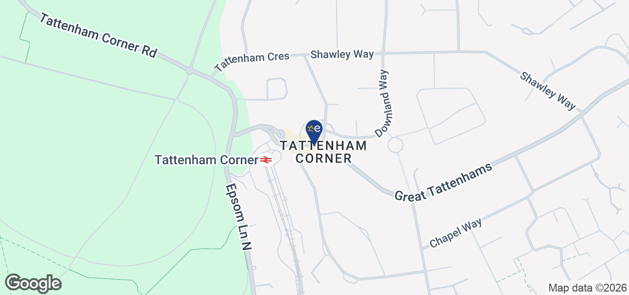 Map showing location of RSM Domestic Appliances - Epsom