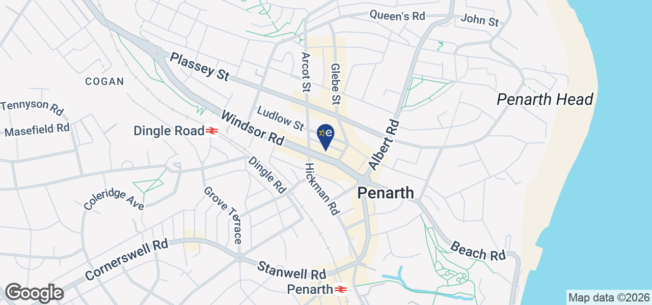 Map showing location of Kitchenology Ltd
