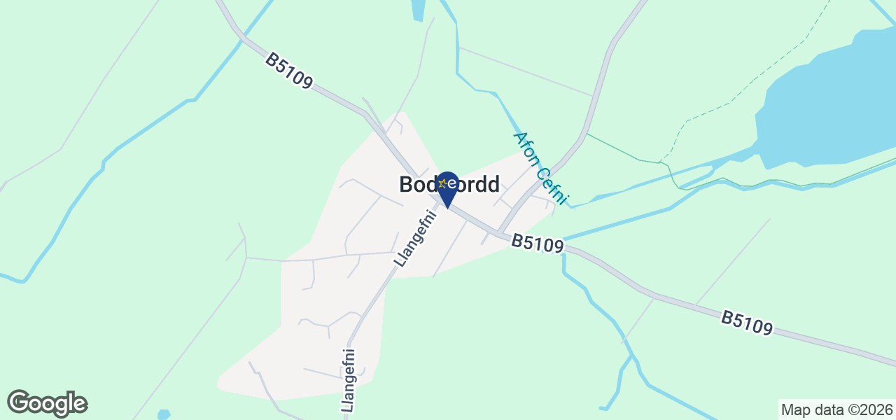 Map showing location of Roberts Radio